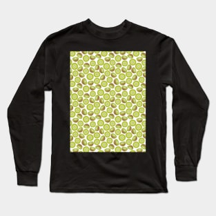 Cute Cut Kiwi Pattern Long Sleeve T-Shirt